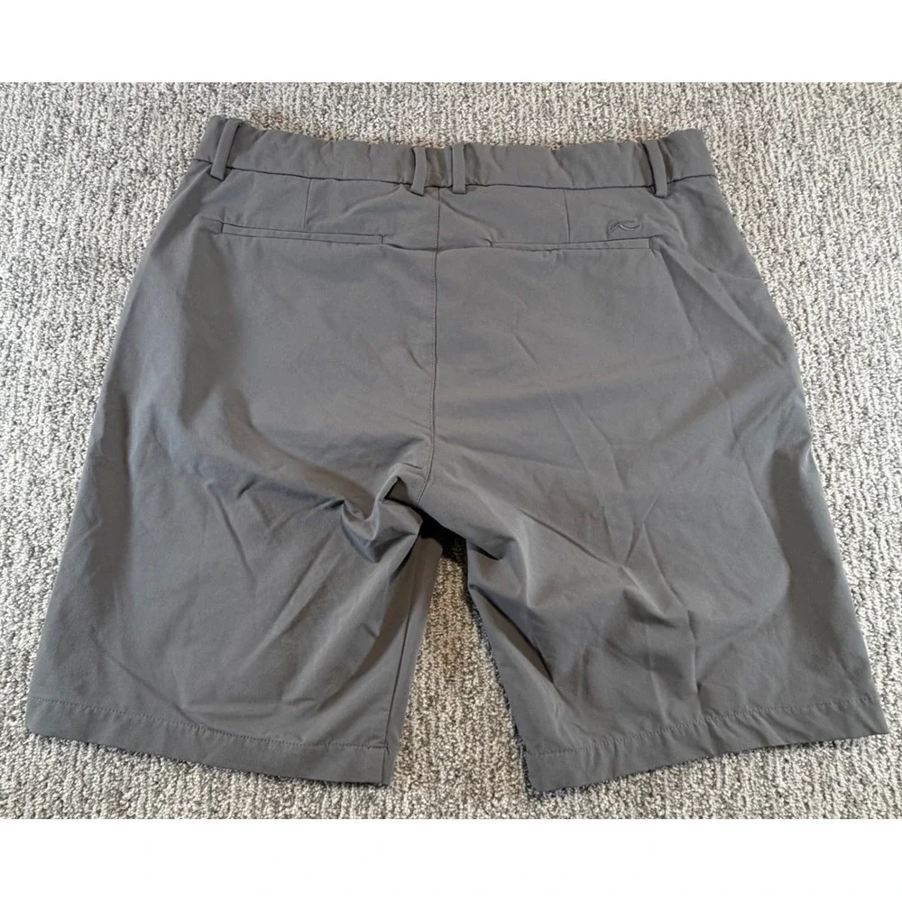 KJUS Ike Shorts Men W36 Gray Golf Performance Stretch MG20-D09